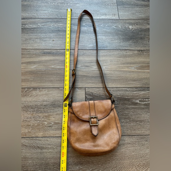 Fossil Vintage Leather Crossbody Purse “ Long Live Vintage “ - Picture 12 of 16